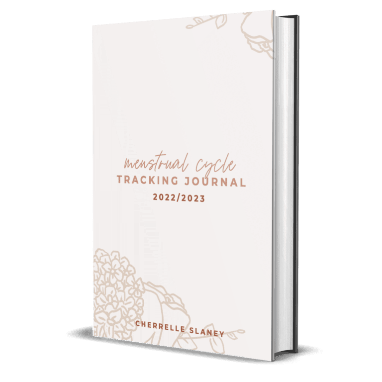 Dated Menstrual Cycle Tracking Journal and Diary by Cherrelle Slaney